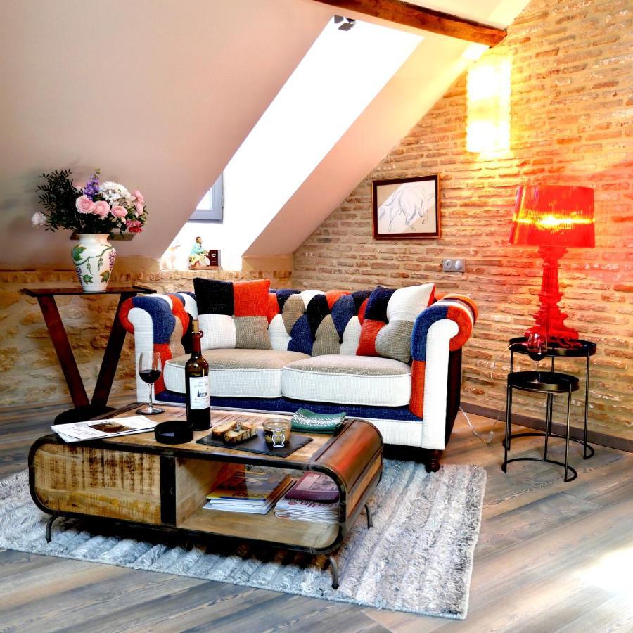 In Sarlat Luxury Rentals, Medieval Center - Loft Stella Matutina -2P-Ascenseur-Climatisation Exterior photo